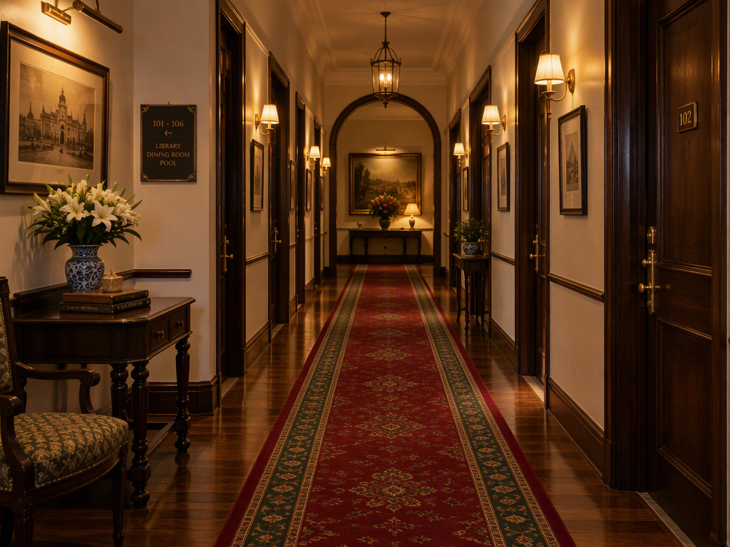 Heritage villa interior